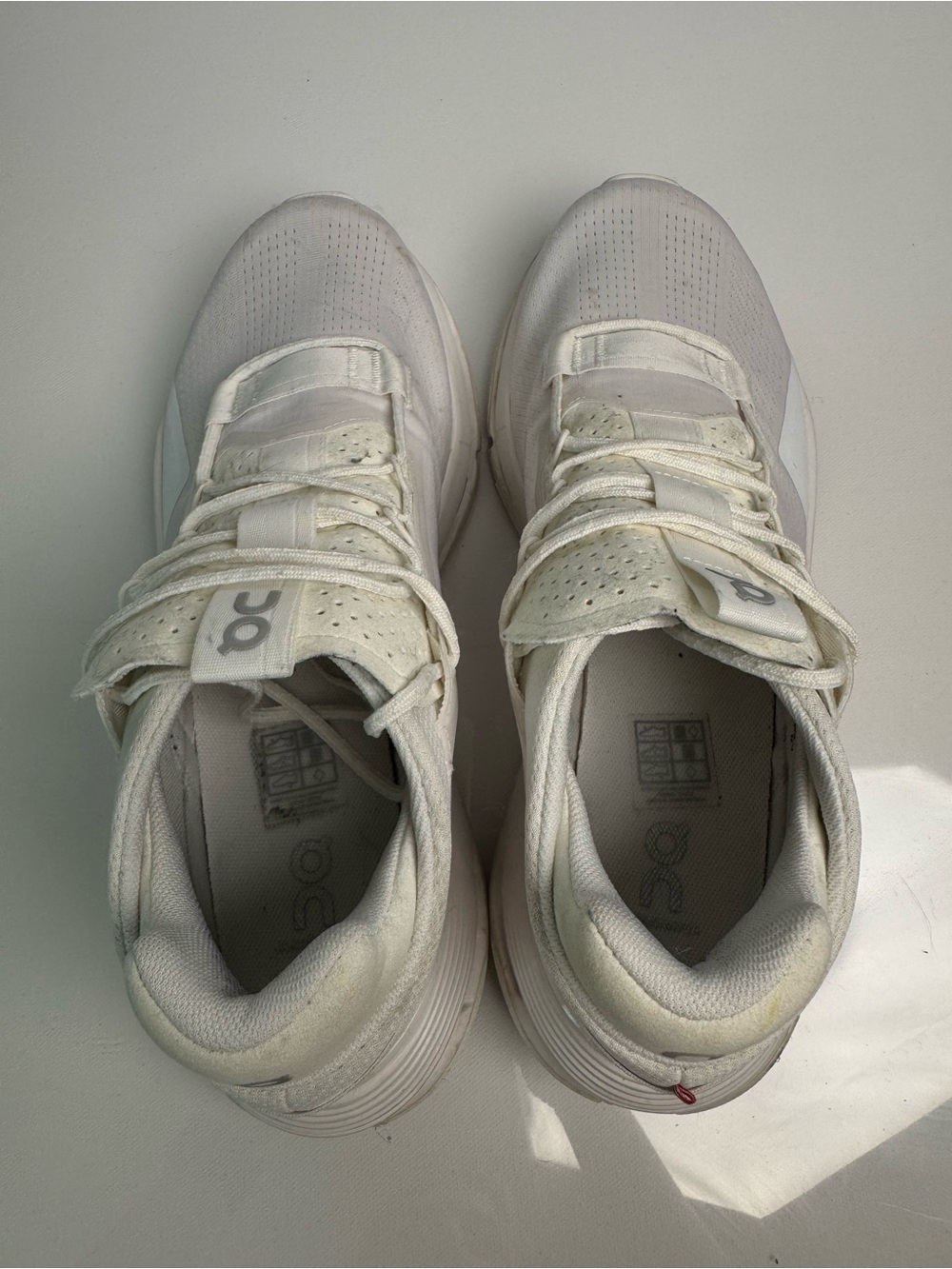 On Cloudnova 2 Men’s Sneakers Size 10 White Casual Training Shoes - Picture 9 of 13